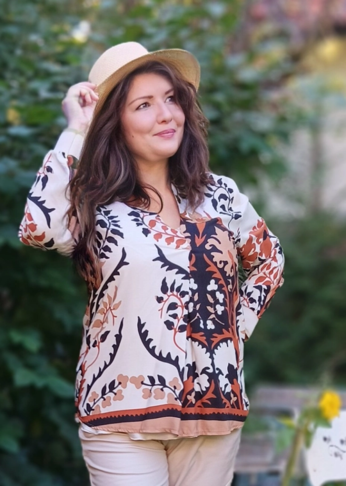 Bluse Oriental