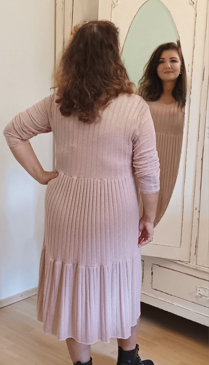 Leider schon ausverkauft! Kleid Goldy – Bild 2