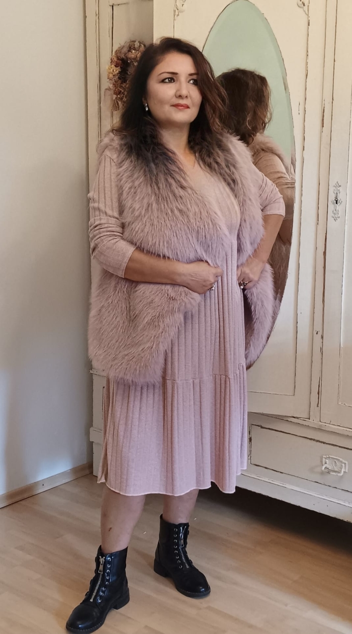 Leider schon ausverkauft! Kleid Goldy – Bild 4