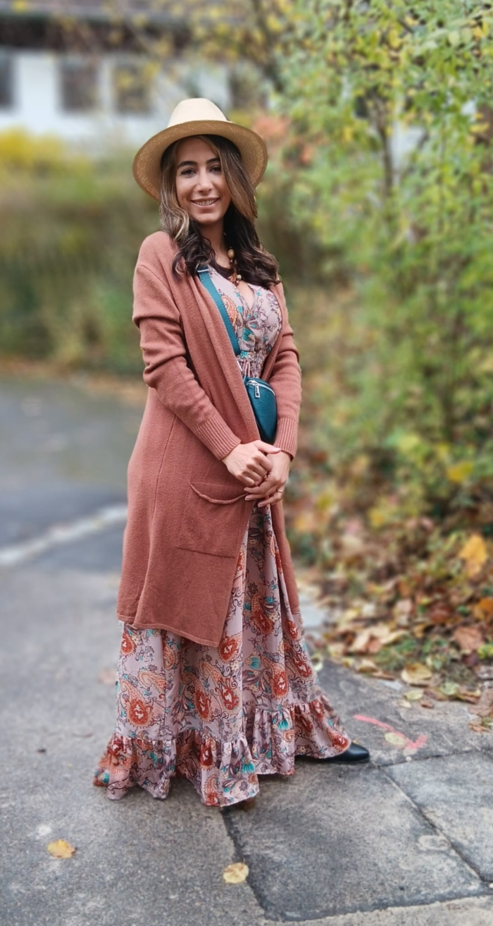 Longstrickjacke Creamy – Bild 6