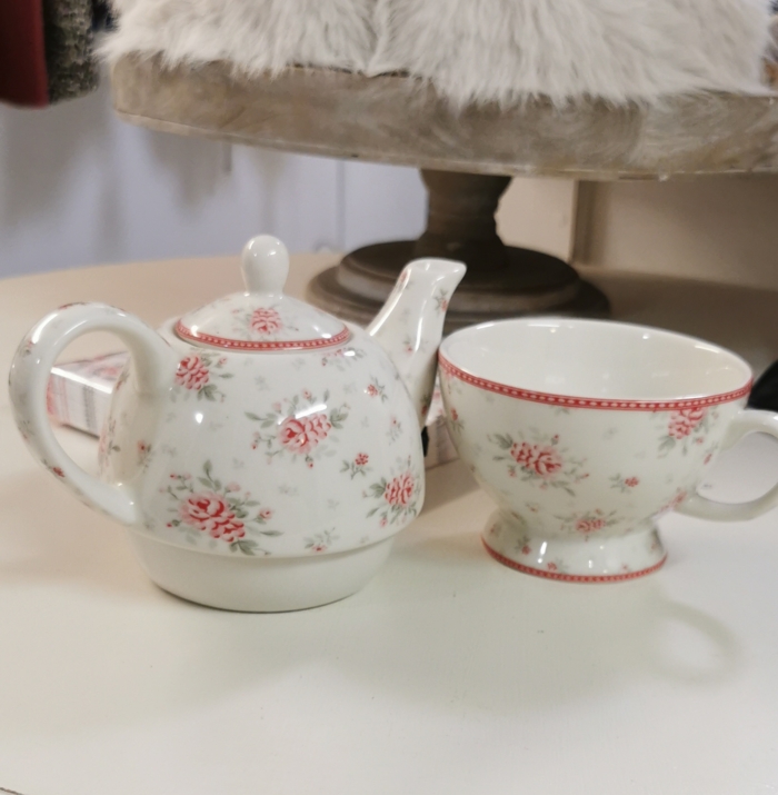 Greengate Tea for one, Flora white – Bild 2
