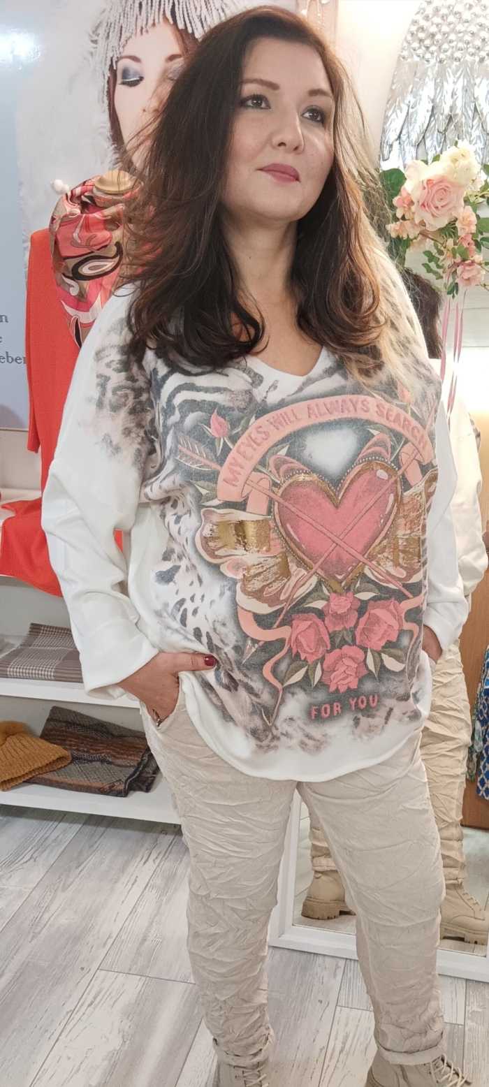 Pulli mit Herz und Rosen1