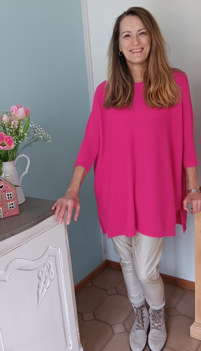 Longpulli in pink